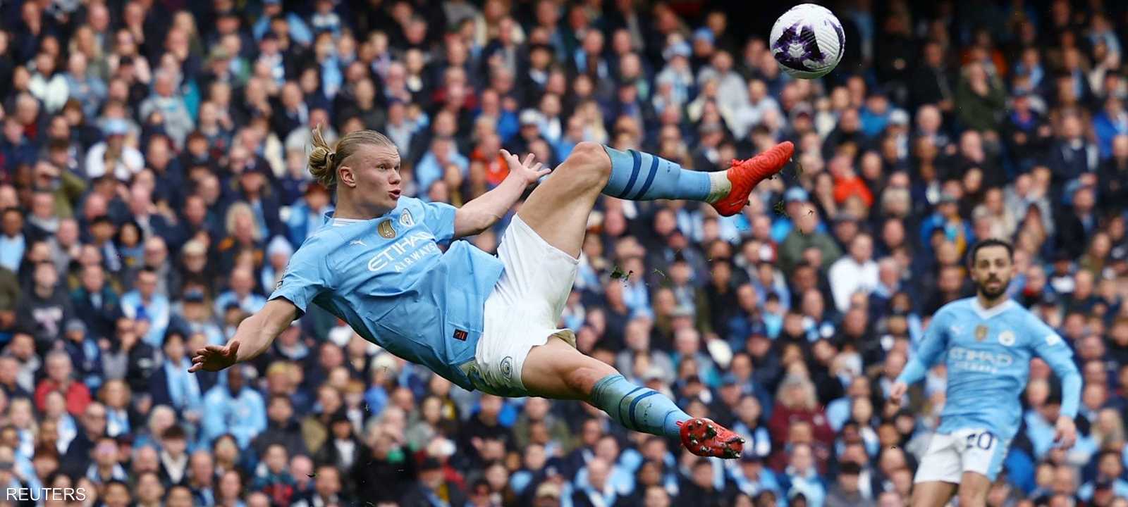 إرلينغ هالاند لاعب مانشستر سيتي