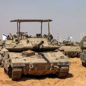 دبابات إسرائيلية على الحدود مع غزة.. أرشيفية