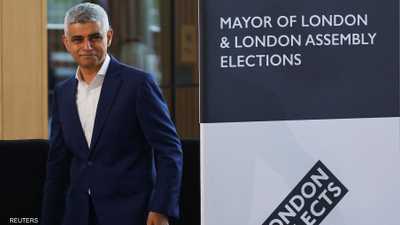 فوز رئيس بلدية لندن العمّالي صادق خان بولاية ثالثة تاريخية