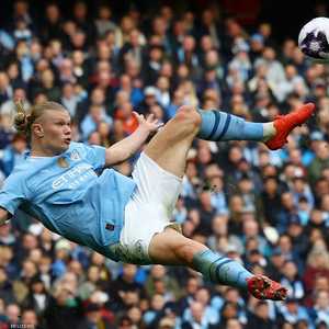 هالاند تألق أمام وولفرهامبتون