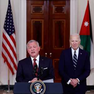 لقاء سابق بين بايدن والملك عبد الله