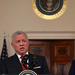 من لقاء جمع الملك عبدالله بالرئيس الأميركي في فبراير 2024