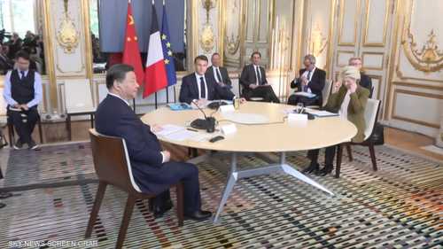 الرئيس الصيني يستهل من باريس جولة أوروبية جديدة