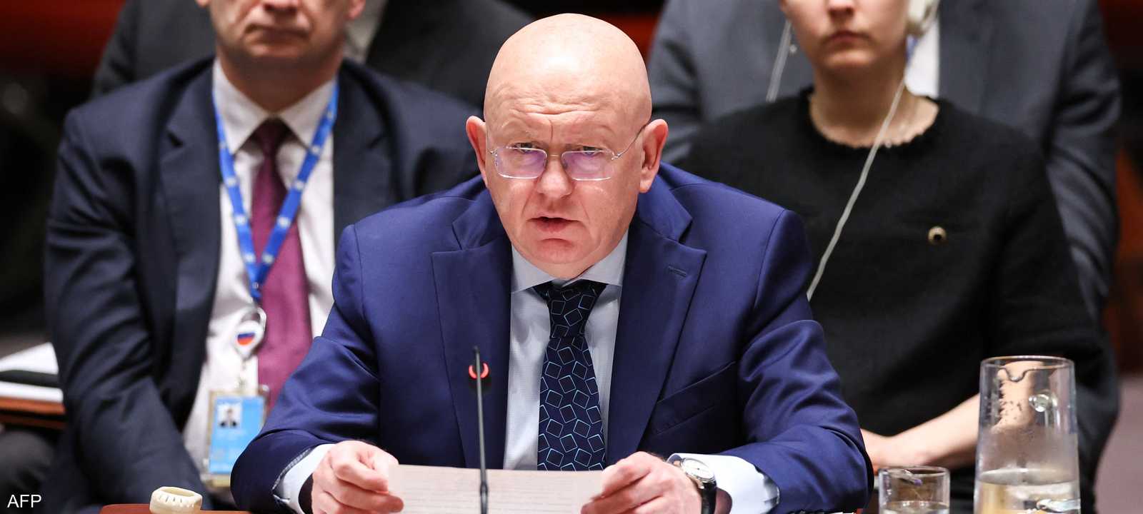 فاسيلي نيبينزيا، سفير روسيا لدى الأمم المتحدة،