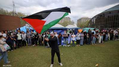 مؤيدون للفلسطينيين يعتصمون في معهد ماساشوستس للتكنولوجيا