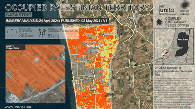 هل تحولت غزة إلى صحراء؟ .. صور فضائية تكشف ما حدث