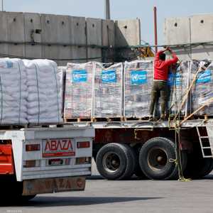 المعبر نقطة عبور رئيسية للمساعدات المقدمة إلى غزة