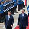 الرئيس الصيني في زيارته إلى صربيا