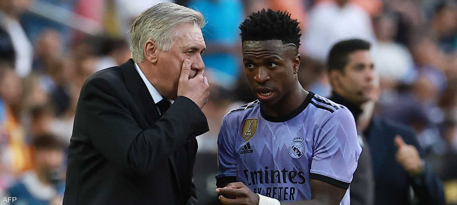 أنشيلوتي يرشح فينيسيوس