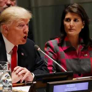 ترامب وهيلي (أرشيف)