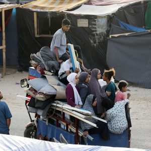 الحرب أجبرت سكان رفح على النزوح