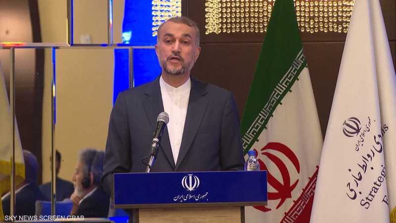عبد اللهيان: إيران عازمة على تعميق التفاهم بين دول المنطقة