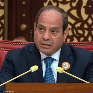 السيسي نعى وفاة الرئيس الإيراني إبراهيم رئيسي