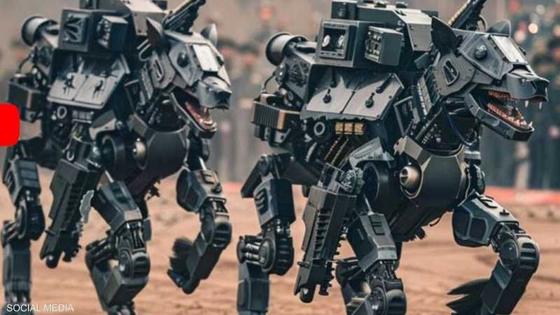 جيش الكلاب الآلية الصينية
