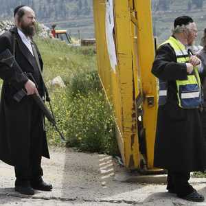 أرشيفية لمستوطنين إسرائيليين في بيت لحم