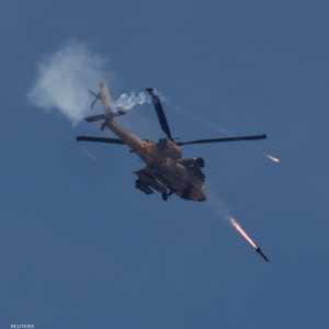 طائرة سمتية إسرائيلية تغير على مناطق في غزة