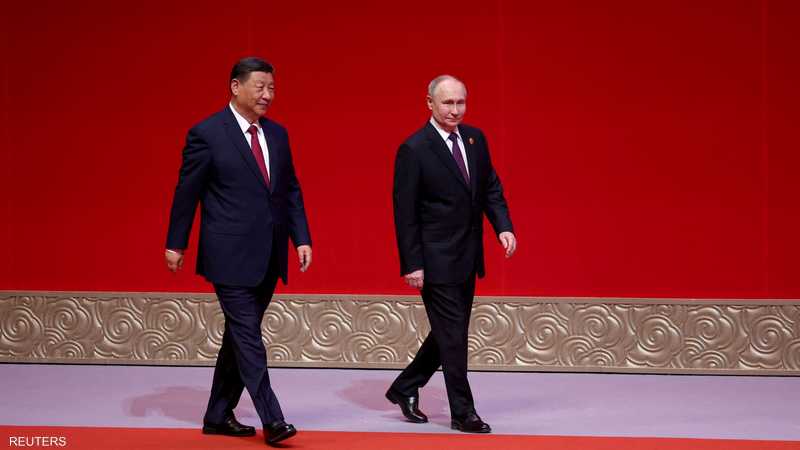 بوتين يتعهد بعصر جديد من الشراكة الاستراتيجية مع الصين