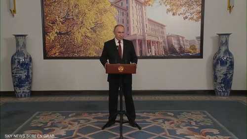 بوتين: هجوم خاركيف يهدف لإنشاء منطقة عازلة