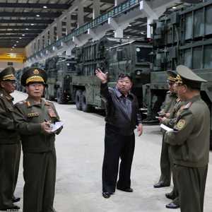 زعيم كوريا الشمالية كيم جونغ أون