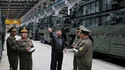 زعيم كوريا الشمالية يشرف على اختبار صاروخ بتكنولوجيا جديدة