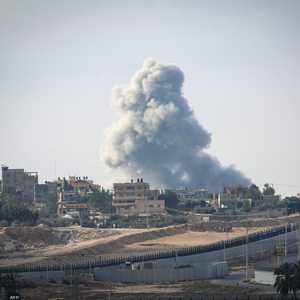 أرشيفية لقصف إسرائيلي على رفح