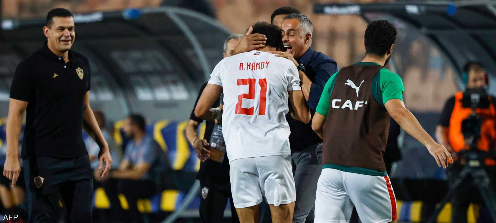 لاعب الزمالك أحمد حمدي