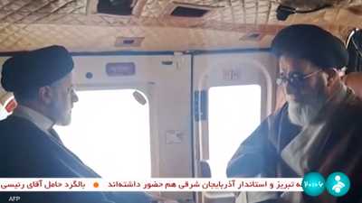 فيديو يوثق آخر ظهور للرئيس الإيراني في طائرة "دبور الجحيم"