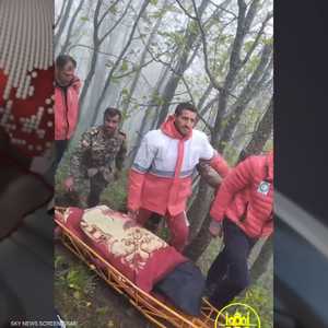 مصرع الرئيس الإيراني بحادثة تحطم مروحية