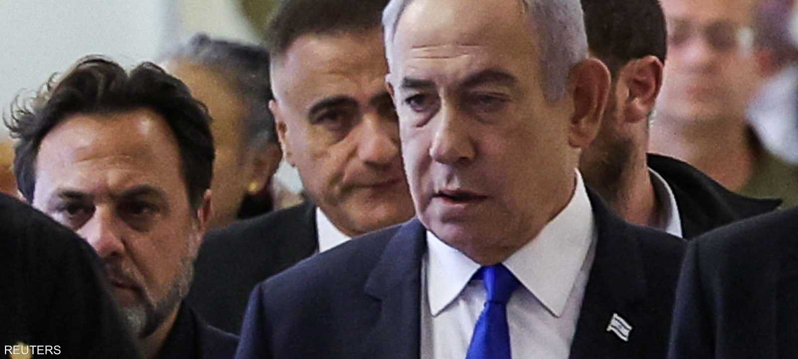 رئيس الوزراء الإسرائيلي بنيامين نتنياهو