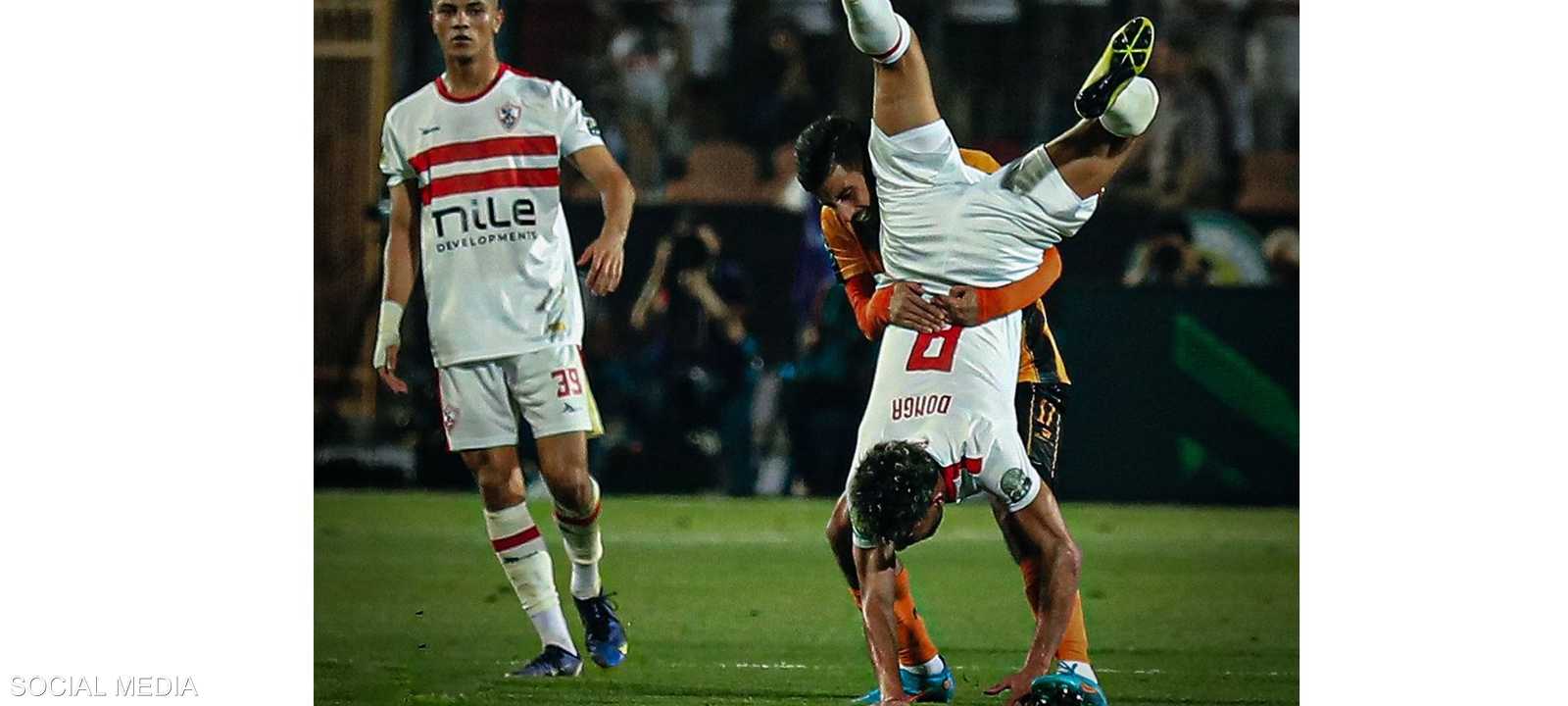 من مباراة الفريقين