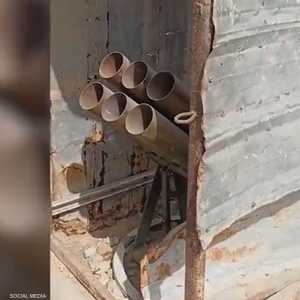 واحدة من المنصات التي قال الجيش الإسرائيلي إنه عثر عليها