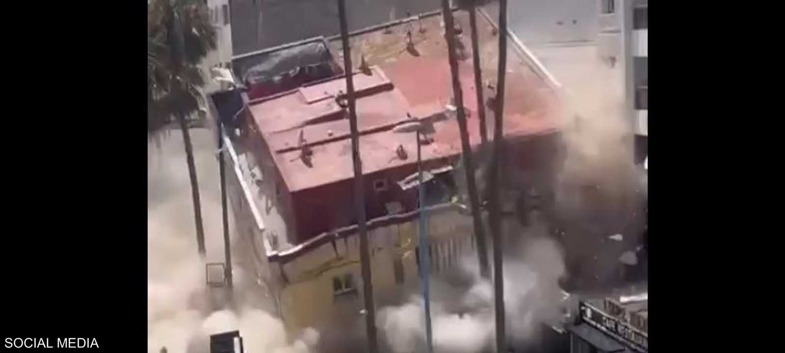 العمارة كانت خالية من السكان