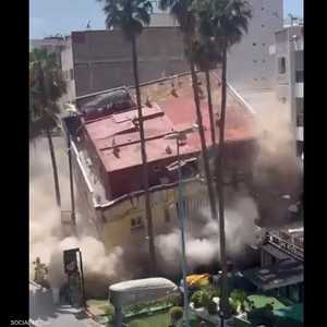 العمارة كانت خالية من السكان