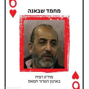 محمد شبانة الذي تم نشر صورته على أنه قيادي في حماس