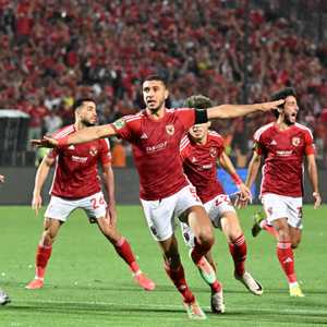 احتفال رامي ربيعة بهدف البطولة