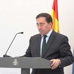 وزير خارجية إسبانيا: الاعتراف بدولة فلسطين عدالة لشعب فلسطين