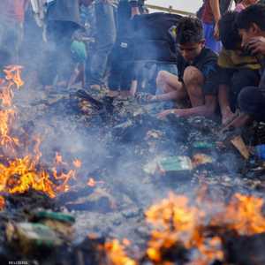 تسبب الهجوم الإسرائيلي باحتراق خيم النازحين في رفح