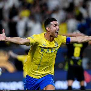 لاعب النصر البرتغالي كريستيانو رونالدو