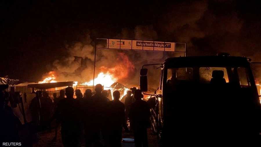 إسرائيل قصفت مخيما للنازحين في رفح
