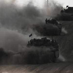 دبابات إسرائيلية في قطاع غزة