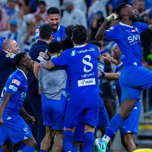 فرحة الهلال بالتتويج
