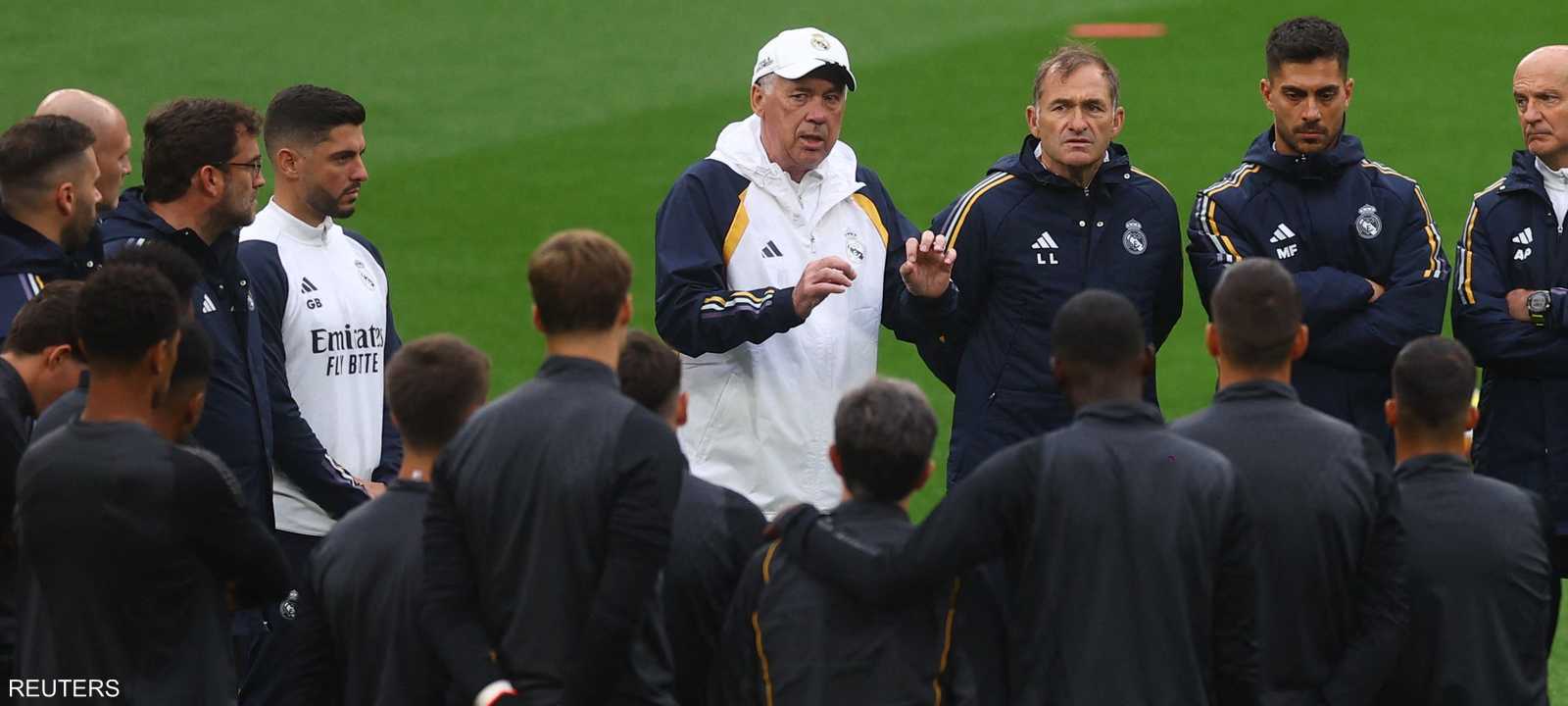 كارلو أنشيلوتي مدرب ريال مدريد