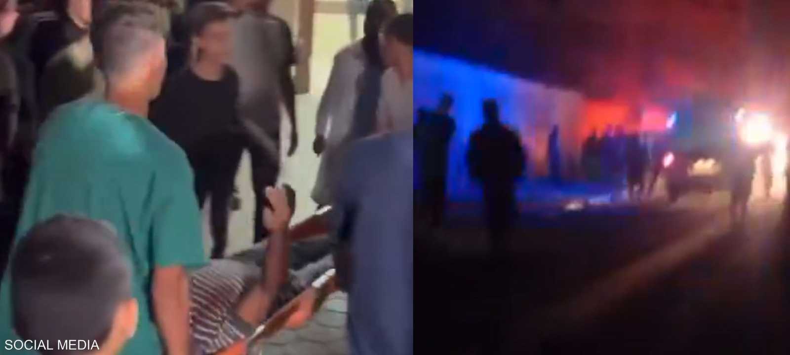 القصف أسفر عن سقوط قتلى وجرحى