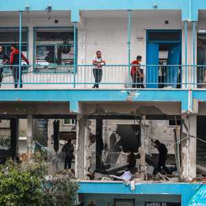 المدرسة تحولت إلى ملجأ للنازحين