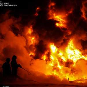 آثار قصف روسي على بولتافا (5 يونيو 20204)