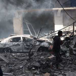 مشاهد من الدمار الذي خلفته عملية مخيم النصيرات