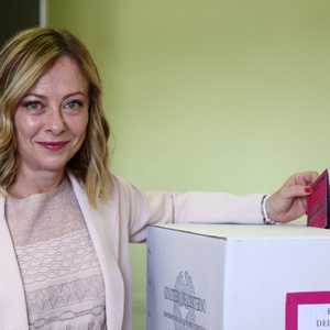 رئيسة الوزراء الإيطالية جورجيا ميلوني