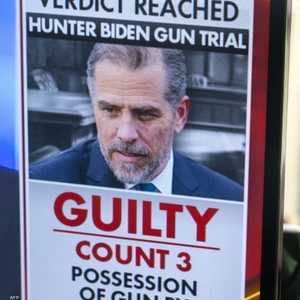 ابن الرئيس الأميريكي جو بايدن أدين في قضية حيازة سلاح ناري