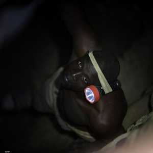 عامل منجم في نيجيريا