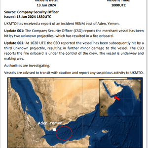 تم الهجوم بصواريخ بحرية وبالستية ومسيرات
